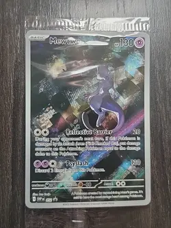 Mewtwo 052 Sv: Scarlet & Violet 151 Promo Cards Holo SEALED - Image 1