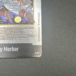 Bandai Dragon Ball Super Goku Energy Marker E-90 Regular English Card - Image 2