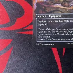 MTG Lightning Greaves Commander Lost Caverns of Ixalan 0114 Borderless - Image 5