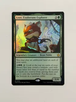 Loot, Exuberant Explorer FDN 106 Foil - Image 1