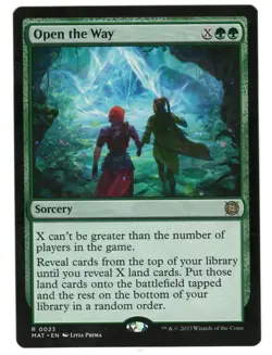 MTG Open the Way March of the Machine Aftermath Magic The Gathering TCG - Image 1