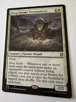 Deep Gnome Terramancer Commander Legends: Battle for Baldur's Gate Regular - Image 1