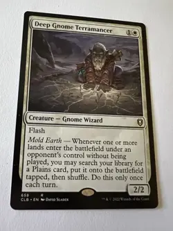 Deep Gnome Terramancer Commander Legends: Battle for Baldur's Gate Regular - Image 2