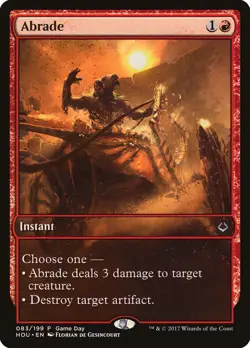 1x Abrade PROMO - NM/LP - See Pic for Set - SPARROW MAGIC - Image 1