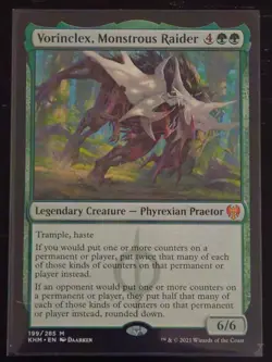 Vorinclex, Monstrous Raider Kaldheim Regular Magic the Gathering MTG - Image 1