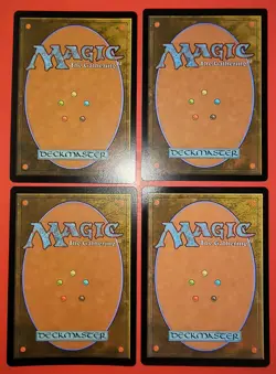 4X PLAY SET, MTG, SWAMP, FOIL, NM 0306,MH3 COMMON, 2- FOILS, 2 REGULAR MIX - Image 2