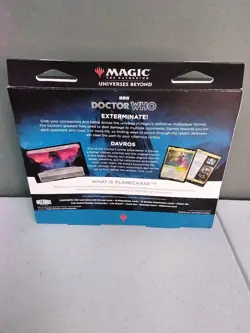 Magic the Gathering CGC: Doctor Who Commander Deck Masters of Evil Sealed Box 195166228815 - Image 2