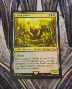 MTG - Chaos Defiler - Universes Beyond: Warhammer 40,000 - Rare - NM - Image 1