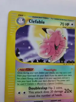 Clefable Expediton Holo Pokemon Card Base WOTC LP - NM - Image 2