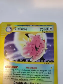 Clefable Expediton Holo Pokemon Card Base WOTC LP - NM - Image 4