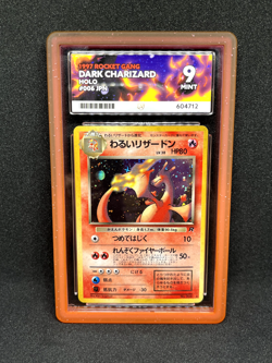 ACE 9 DARK CHARIZARD #006 Holo Rare Japanese Team Rocket 1998 - Pokemon Card Jap - Image 1