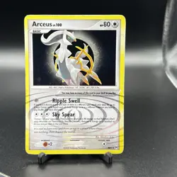 Pokemon TCG Single Card Arceus LV.100 Cosmos Holo Promo AR5 Platinum 2009 HP - Image 1