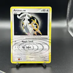 Pokemon TCG Single Card Arceus LV.100 Cosmos Holo Promo AR5 Platinum 2009 HP - Image 2