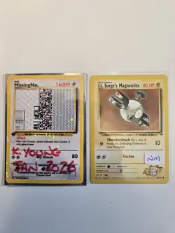 POKEMON TCG LT. SURGE'S MAGNEMITE - GYM HEROS - 80/132 - NEAR MINT - Image 1