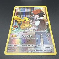 Pokemon Sun & Moon Pikachu Secret Rare Full Art | Cosmic Eclipse | RAW - Image 3