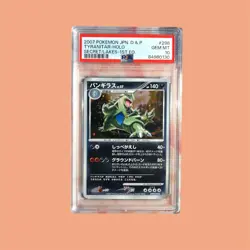 PSA 10 Near Mint-Mint Tyranitar 1st Edition Holo Secret Lakes Japanese Pokemon - Image 1