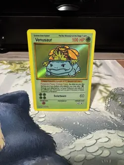 Venusaur #5 - Holo Foil Gen 1 - After Skool Hobby Fan Art - Pokemon - Image 1