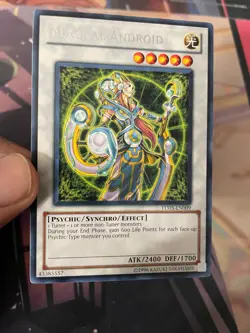 YUGIOH - MAGICAL ANDROID - RARE - TU03 - HP/MP - Image 1