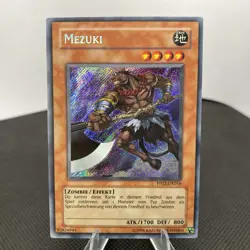 Yugioh Mezuki PP02-DE016 Secret Rare Exzellent Foilbleed - Image 1