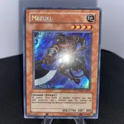 Yugioh Mezuki PP02-DE016 Secret Rare Exzellent Foilbleed - Image 2