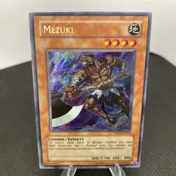 Yugioh Mezuki PP02-DE016 Secret Rare Exzellent Foilbleed - Image 3