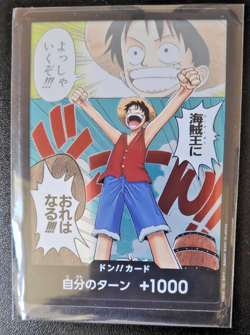 FOIL DON!! Luffy Card Alternative Art - OP01 Romance Dawn - One Piece Card Game - Image 1