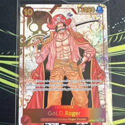 Bandai One Piece CCG Gol.D.Roger Alternate Art Foil OP09-118 Emperors Set - Image 1