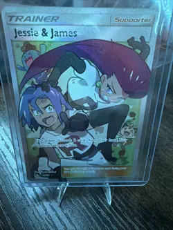 Pokemon TCG Jessie And James Full Art Trainer Card 68/68 Hidden Fates NM 002 - Image 3