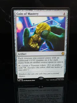 MTG Coin of Mastery Non-Foil x1 # - TMNT - Image 1