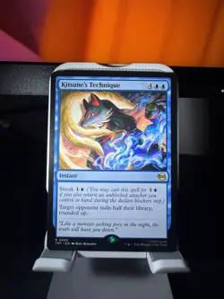 MTG TMNT - Rare - Kitsune's Technique #0042 - Image 1