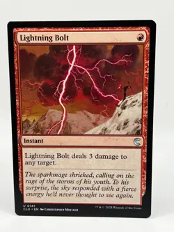 Magic: The Gathering - Lightning Bolt - Ravnica: Clue Edition (CLU) - Image 1