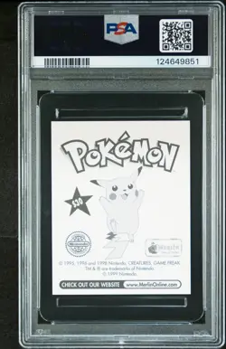 1999 MERLIN POKEMON #S30 PIKACHU-PRISM PSA 10 GEM MINT - Image 2