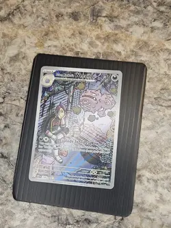 Team Rocket’s Weezing 199/182 Illustration Rare Pokemon Destined Rivals - NM - Image 1