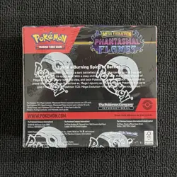 Pokemon TCG Mega Evolution Phantasmal Flames Booster Box New & Sealed - Image 2