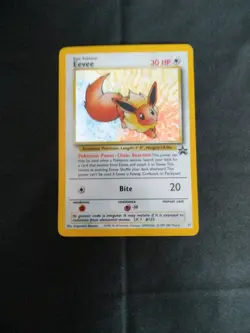 Pokemon TCG Eevee - Holofoil #11 WOTC 2000 Black Star Promo holo - Image 1