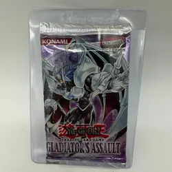 Yugioh Gladiators Assault Booster Loose Pack TCG Factory Sealed - Image 1