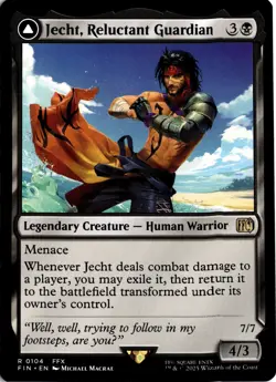 Jecht, Reluctant Guardian Final Fantasy Regular Magic MTG - Image 1