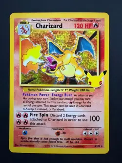 Charizard 4/102 Pokemon Celebrations: Classic Collection Classic Collection (NM) - Image 1