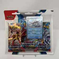 Pokemon TCG Paradox Rift 3 Pack Blister [Cetitan] Factory Sealed / Brand New - Image 1