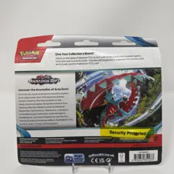 Pokemon TCG Paradox Rift 3 Pack Blister [Cetitan] Factory Sealed / Brand New - Image 2