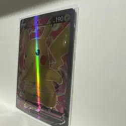 The Pokemon Company Pikachu!! V Full Art Holo Ultra Rare 170/185 Vivid Voltage - Image 2
