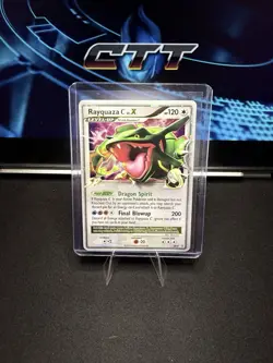 Rayquaza C LV.X DP47 Diamond & Pearl Holo Pokemon TCG 2000 - Image 1