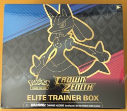 Pokemon TCG Crown Zenith Elite Trainer Box, New/Factory Sealed - Image 1