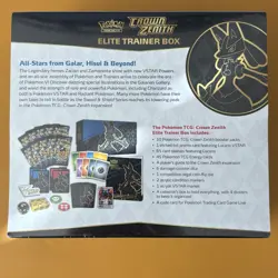 Pokemon TCG Crown Zenith Elite Trainer Box, New/Factory Sealed - Image 2