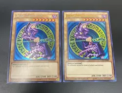 Yugioh - Dark Magician CT13-EN003 2016 Limited Edition ULTRA VLP/NM X2 SDY ART - Image 1