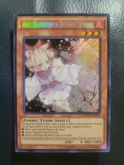 Yu-Gi-Oh! TCG Ash Blossom & Joyous Spring MACR-EN036 Secret Rare Unlimited NM - Image 1