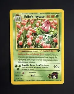 Erika's Ivysaur 41/132 Gym Challenge Pokemon Card - Image 1