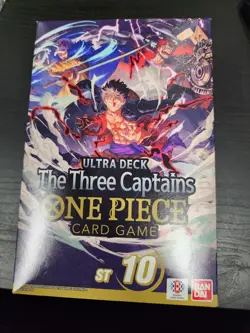 One Piece Card Game Ultra Deck The Three Captains ST-10 BANDAI English TCG - Image 1