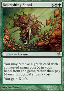 MTG - Nourishing Shoal - Foil Betrayers of Kamigawa - Image 1