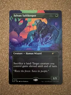 Sylvan Safekeeper Secret Lair Drop Foil MTG NM - Image 1